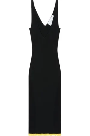 AZ FACTORY Vestido midi con cuello en V de x Ester Manas