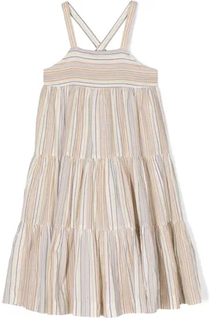 BONPOINT Vestido sin mangas Cora con motivo de rayas