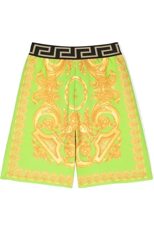 VERSACE Shorts con estampado Barocco