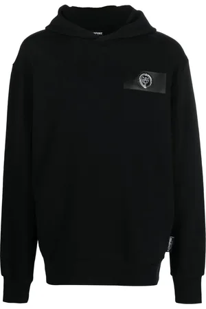 Philipp Plein Hoodie con parche del logo