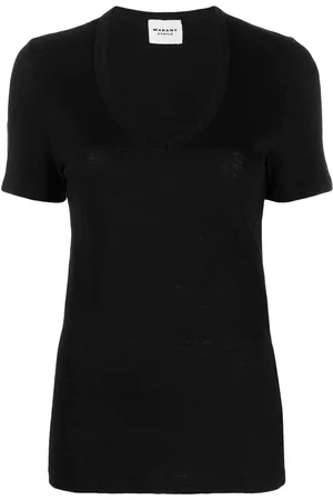 Marant Etoile Playera con cuello redondo
