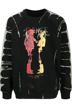 Stain Shade Sudadera con motivo de esqueleto de x Hiroshi Fujiwara