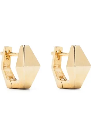 Aliita Aretes Deco Rombo Mini P en oro amarillo de 9kt