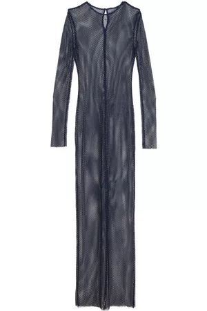 FLEUR DU MAL Vestido de malla con detalles