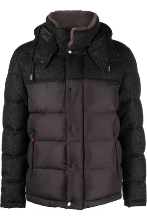 Kiton Chamarra capitonada con capucha