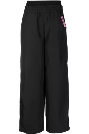 Khrisjoy Pantalones anchos con tiro alto