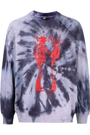 Stain Shade Sudadera con estampado tie-dye de x Hiroshi Fujiwara