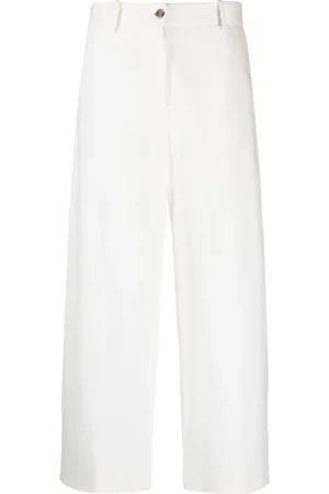 Fabiana Filippi Pantalones capri con diseño ancho