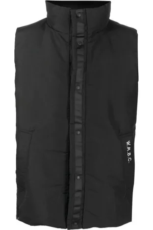 WHITE MOUNTAINEERING Chaleco reversible con cuello alto