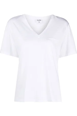 Filippa K Playera con cuello en V