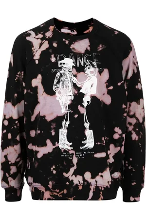 Stain Shade Sudadera con motivo de esqueleto de x Hiroshi Fujiwara