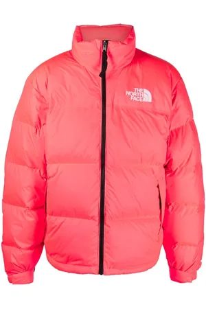 The North Face Chamarra capitonada con logo bordado