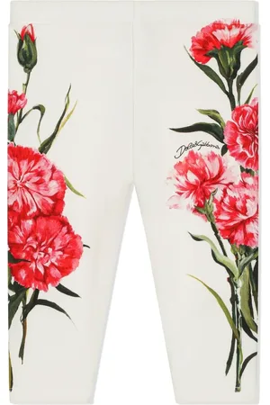Dolce & Gabbana Leggins de diseño stretch con logo estampado