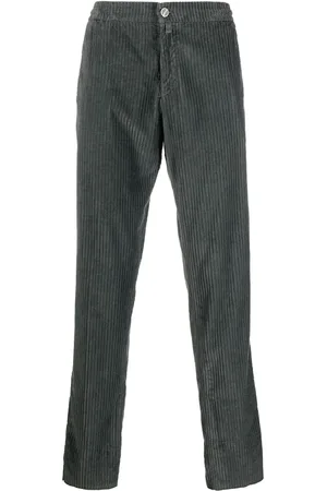 Kiton Pantalones de pana rectos