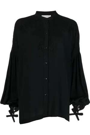 ERMANNO SCERVINO Blusa con panel de encaje