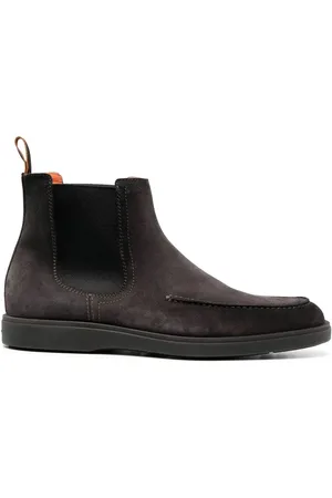 santoni Botines de gamuza