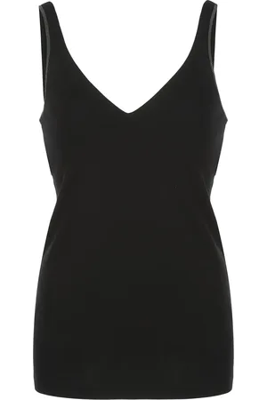 Brunello Cucinelli Top con corte slim