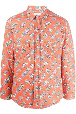 ERL Camisa con logo estampado