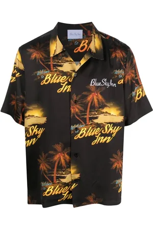 BLUE SKY INN Camisa manga corta con estampado gráfico