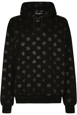 Dolce & Gabbana Hoodie con logo estampado y cordones