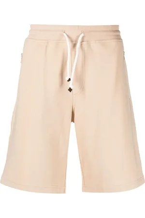 Brunello Cucinelli Shorts con cierre en bolsillos