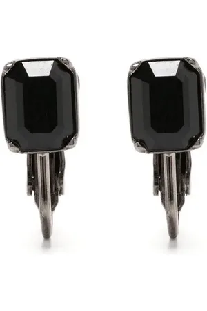 Dsquared2 Aretes de clip Ibra con detalles de cristales