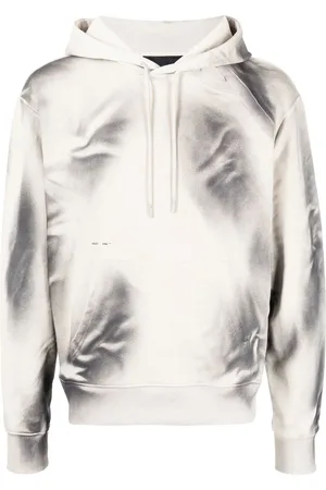 HELIOT EMIL Hoodie con estampado abstracto