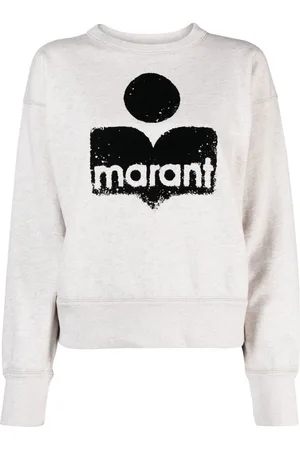 Marant Etoile Sudadera con logo estampado