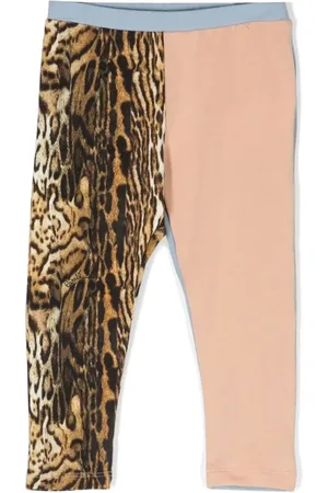 Roberto Cavalli Leggins con panel en contraste