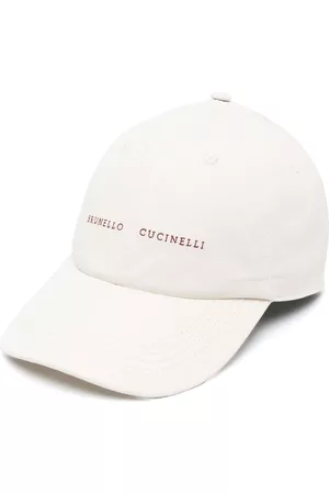 Brunello Cucinelli Gorra con logo bordado