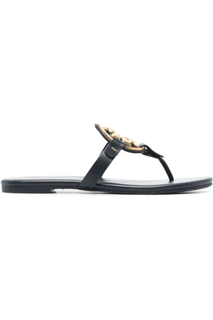 Tory Burch Flip flops con placa del logo