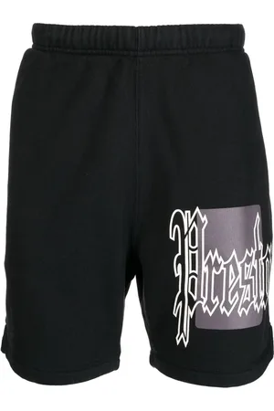 Heron Preston Shorts Color Blocks con logo estampado