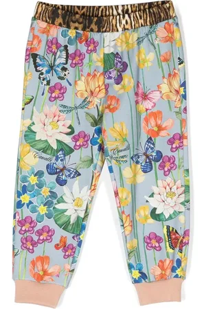 Roberto Cavalli Pants con estampado floral
