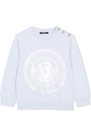 Balmain Sudadera con logo estampado
