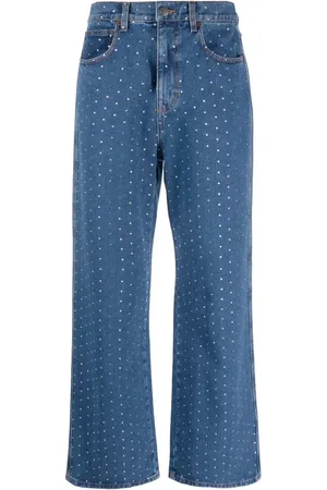 GIUSEPPE DI MORABITO Jeans con detalles de cristal