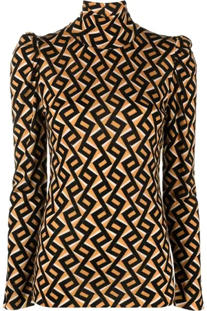 Diane von Furstenberg Suéter con tejido en zigzag