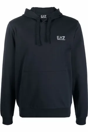 EA7 Hoodie con logo estampado