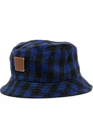 MULBERRY Hombre Gorros - Gorro de pescador con cuadros estampados