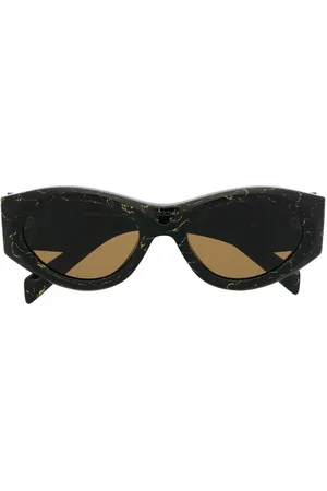 Prada Lentes del sol con placa del logo