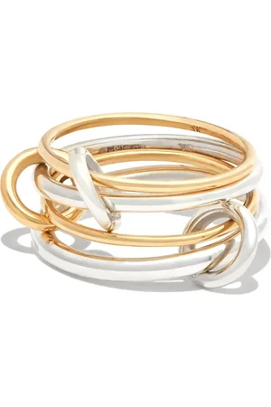 SPINELLI KILCOLLIN Anillo Pisces en oro amarillo de 18kt y plata de ley