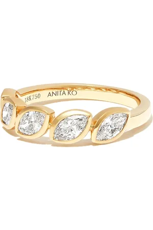 Anita Anillo en oro amarillo de 18kt con diamantes