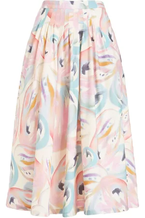 Etro Falda con estampado abstracto