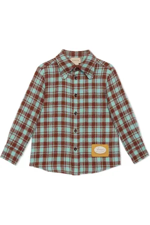 Gucci Camisa a cuadros