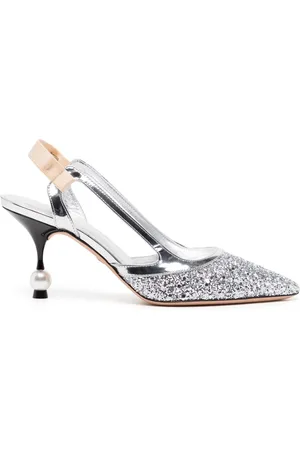 Giambattista Valli Zapatillas con detalles de strass y tacón de 75mm