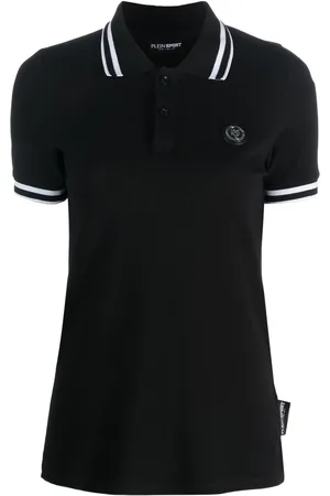 Philipp Plein Playera tipo polo manga corta