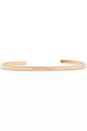Maison Margiela Brazalete con logo grabado