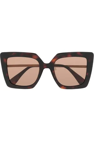 Max Mara Lentes de sol con armazón estilo mariposa
