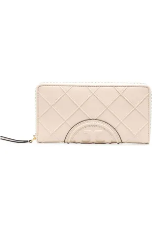 Tory Burch Cartera con logo en relieve