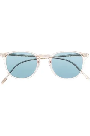 Oliver Peoples Lentes de sol con armazón transparente