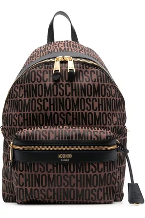 Moschino Mochila con logo estampado
